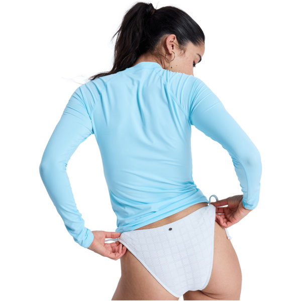 2026 Roxy Da Donna Canotta In Lycra A Maniche Lunghe 